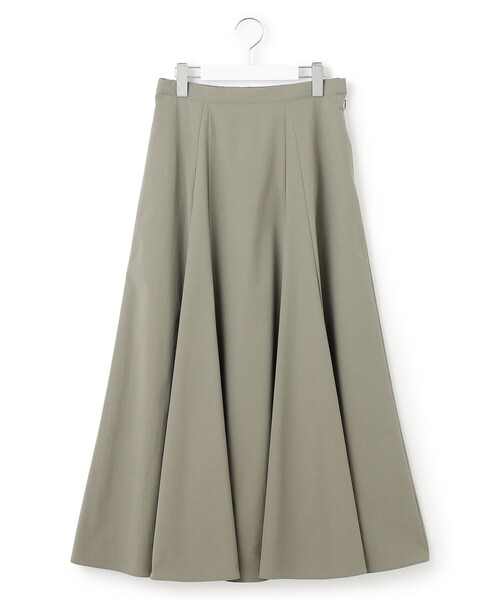 セール】【洗える】ストレッチタイプライター フレア スカート