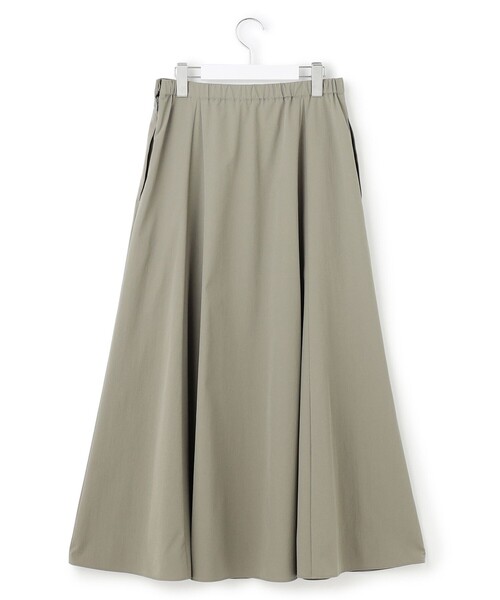 セール】【洗える】ストレッチタイプライター フレア スカート