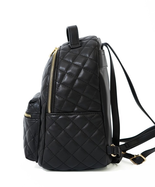 PAUL & JOE ACCESSOIRES(ポールアンドジョーアクセソワ)の「【PAUL & JOE ACCESSOIRES /ポール アンド ジョー アクセソワ 】 QUILTING チャーム付きミニリュック(バックパック/リュック・レディース・ブラック/アイボリー/ピンク・FREE)」の8枚目の写真