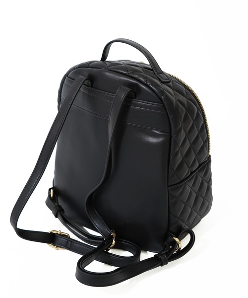 PAUL & JOE ACCESSOIRES(ポールアンドジョーアクセソワ)の「【PAUL & JOE ACCESSOIRES /ポール アンド ジョー アクセソワ 】 QUILTING チャーム付きミニリュック(バックパック/リュック・レディース・ブラック/アイボリー/ピンク・FREE)」の7枚目の写真