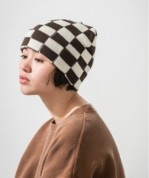 OFFSHORE（オフショア）の「CHECKER WATCH CAP（ニットキャップ/ビーニー）」