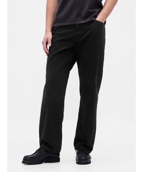 GAP(ギャップ)の「リラックスフィット ストレートデニム(デニムパンツ・メンズ・ブラック・34W 32L/32W 30L/28W 30L/29W 30L/30W 30L/31W 30L/31W 32L/32W 32L/33W 32L/36W 32L)」の5枚目の写真