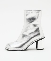 SY UNITED ARROWS（シーユナイテッドアローズ）の「＜SY＞ オブリークスタッズピースショートブーツ70↑（ブーツ）」