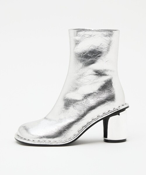 セール】＜SY＞ オブリークスタッズピースショートブーツ70↑（ブーツ