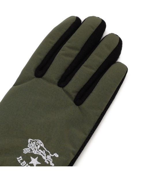IL BISONTE（イルビゾンテ）の「IL BISONTE / グローブ / 2025 AUTUMN WINTER（手袋・レディース・カーキ/ブラック/グレー・1/2）」の6枚目の写真