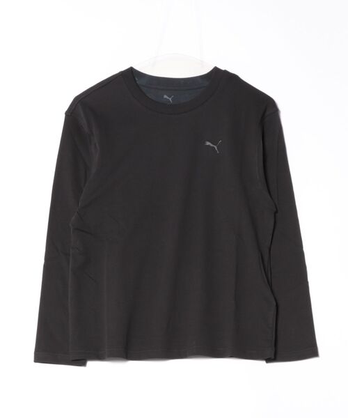 PUMA(プーマ)の「《PUMA》ESS MX CAT LOGO リラックスト(Tシャツ/カットソー・レディース・ブラック/ホワイト・L/M/S/XL)」の2枚目の写真