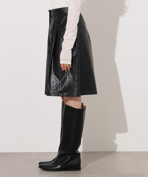 セール】フェイクレザーハーフパンツ（その他パンツ）｜N.（N. Natural