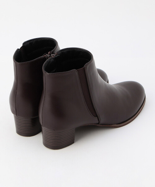 COMME CA ISM（コムサイズム）の「サイドゴアブーツ（ブーツ・レディース・ブラウン/ブラック・23.5cm/24.5cm）」の12枚目の写真