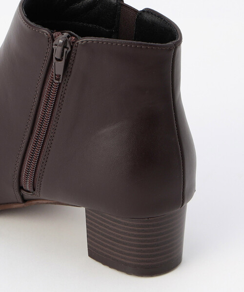 COMME CA ISM（コムサイズム）の「サイドゴアブーツ（ブーツ・レディース・ブラウン/ブラック・23.5cm/24.5cm）」の13枚目の写真