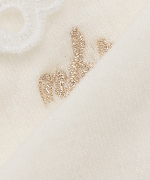 mezzo piano Junior(メゾピアノジュニア)の「レースフリルソックス♪(ソックス/靴下・キッズ・オフホワイト/ブラック・S(22-25cm))」の8枚目の写真