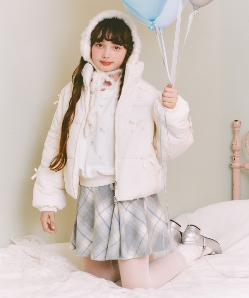 mezzo piano Junior(メゾピアノジュニア)の「レースフリルソックス♪(ソックス/靴下・キッズ・オフホワイト/ブラック・S(22-25cm))」の6枚目の写真