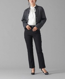 Tuche/トゥシェ ストレートパンツ 綿混素材 ストレッチ