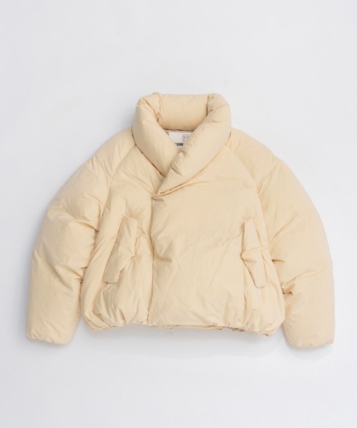 PRANK PROJECT（プランクプロジェクト）の「ショールカラーショートダウン / Shawl Collar Short Down（ダウンジャケット/コート・レディース・イエロー/ブラック/アイボリー・FREE）」の19枚目の写真