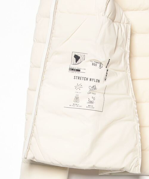 CAPEHORN（ケープホーン）の「CAPE HORN SALTA ECO MURMASKY ケープホーンケープホーン サルタ マーマスキー ダウンコート（ダウンジャケット/コート・レディース・オフホワイト/ブラック/モカ/ホワイト系1/ベージュ系1・42/40/44/46）」の21枚目の写真