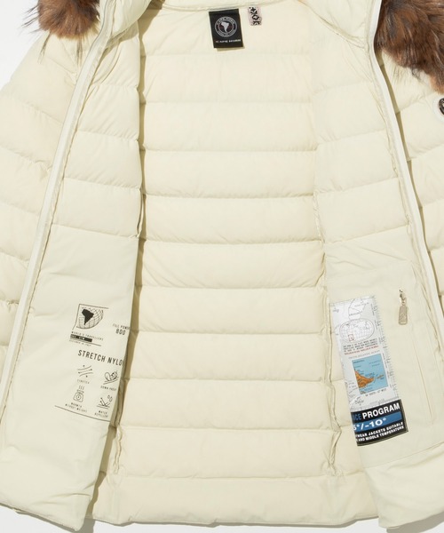 CAPEHORN（ケープホーン）の「CAPE HORN SALTA ECO MURMASKY ケープホーンケープホーン サルタ マーマスキー ダウンコート（ダウンジャケット/コート・レディース・オフホワイト/ブラック/モカ/ホワイト系1/ベージュ系1・42/40/44/46）」の17枚目の写真