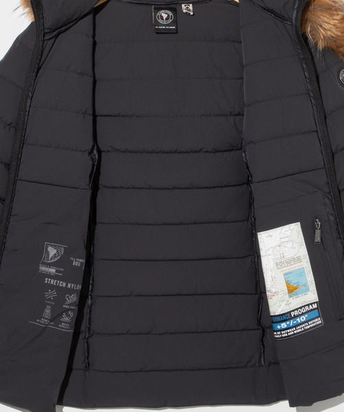 CAPEHORN（ケープホーン）の「CAPE HORN SALTA ECO MURMASKY ケープホーンケープホーン サルタ マーマスキー ダウンコート（ダウンジャケット/コート・レディース・オフホワイト/ブラック/モカ/ホワイト系1/ベージュ系1・42/40/44/46）」の6枚目の写真