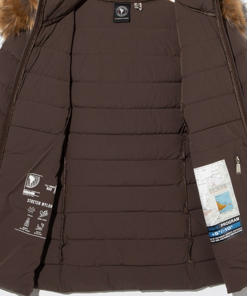 CAPEHORN（ケープホーン）の「CAPE HORN SALTA ECO MURMASKY ケープホーンケープホーン サルタ マーマスキー ダウンコート（ダウンジャケット/コート・レディース・オフホワイト/ブラック/モカ/ホワイト系1/ベージュ系1・42/40/44/46）」の11枚目の写真