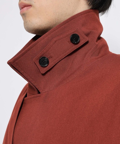 HARE（ハレ）の「【SET UP対応】カルゼトレンチブルゾン(HARE)（ブルゾン・メンズ・グレー/ブラック/オレンジ・SMALL/MEDIUM）」の16枚目の写真