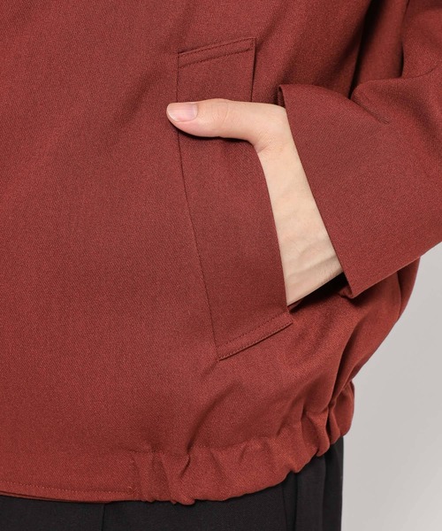 HARE（ハレ）の「【SET UP対応】カルゼトレンチブルゾン(HARE)（ブルゾン・メンズ・グレー/ブラック/オレンジ・SMALL/MEDIUM）」の22枚目の写真