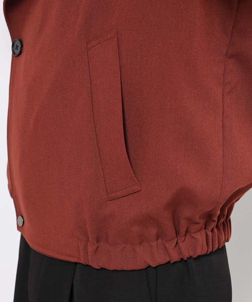 HARE（ハレ）の「【SET UP対応】カルゼトレンチブルゾン(HARE)（ブルゾン・メンズ・グレー/ブラック/オレンジ・SMALL/MEDIUM）」の21枚目の写真