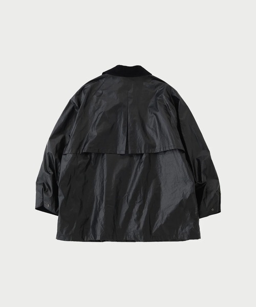 URU（ウル）の「HUNTING JACKET（ブルゾン・メンズ・ブラック・1/2）」の2枚目の写真