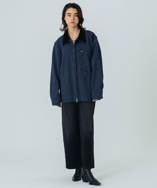 GENE HEAVENS)EMBROIDERED BARN JACKET（ブルゾン）｜ROSE BUD（ローズ