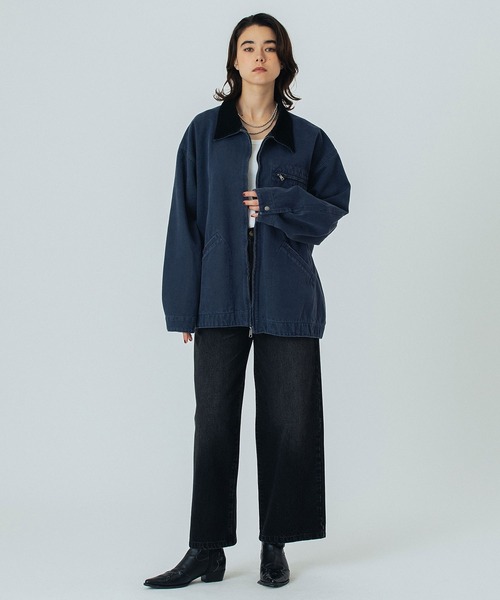 GENE HEAVENS)EMBROIDERED BARN JACKET（ブルゾン）｜ROSE BUD（ローズ