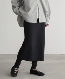 for/c | レギンスドッキングニットスカート【サスティナブル】(スカート)