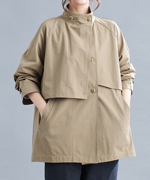 【3月限定】ケープ風トレンチコート 3月限定】ケープ風トレンチコート
