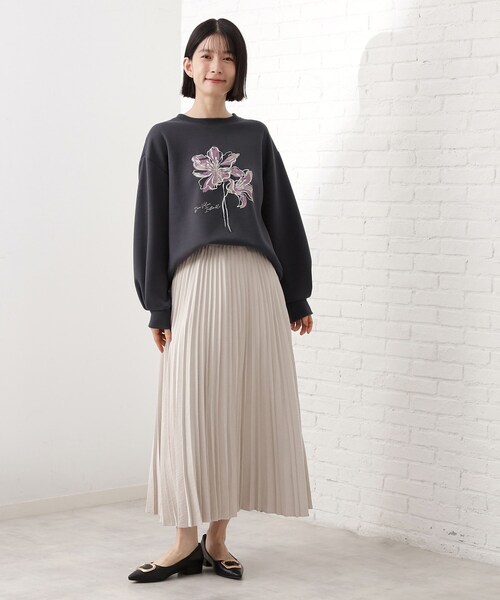 THE SHOP TK (ザ ショップ ティーケー )の「ロゴアソートプルオーバー【洗濯機OK】(Tシャツ/カットソー・レディース・ナチュラル/アイボリー/ダークブラウン/スミクロ・12/13)」の11枚目の写真