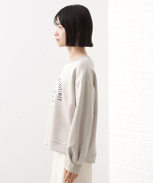 THE SHOP TK (ザ ショップ ティーケー )の「ロゴアソートプルオーバー【洗濯機OK】(Tシャツ/カットソー・レディース・ナチュラル/アイボリー/ダークブラウン/スミクロ・12/13)」の22枚目の写真
