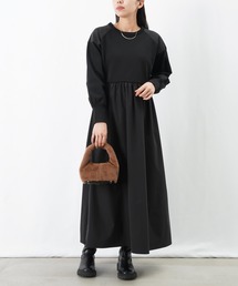 LADY LUCK LUCA（レディラックルカ）の「LC/LLL ドッキングギャザーワンピース（ワンピース）」