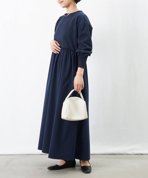 LC/LLL ドッキングギャザーワンピース（ワンピース）｜LUCA/LADY LUCK