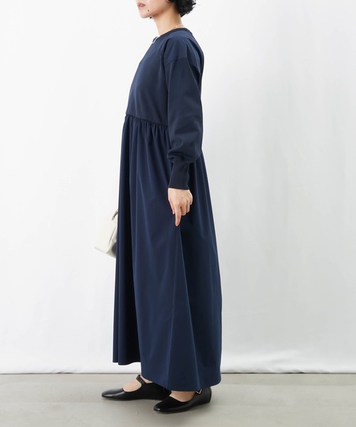 LUCA/LADY LUCK LUCA(ルカ/レディラックルカ)の「LC/LLL ドッキングギャザーワンピース(ワンピース・レディース・ブラック/ネイビー・FREE)」の11枚目の写真