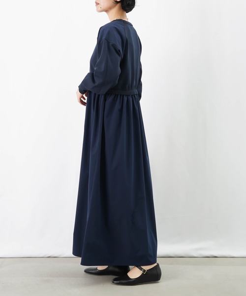 LC/LLL ドッキングギャザーワンピース（ワンピース）｜LUCA/LADY LUCK