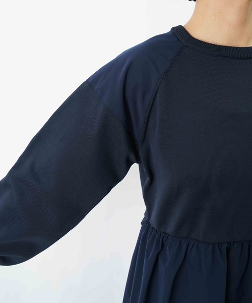 LUCA/LADY LUCK LUCA(ルカ/レディラックルカ)の「LC/LLL ドッキングギャザーワンピース(ワンピース・レディース・ブラック/ネイビー・FREE)」の20枚目の写真