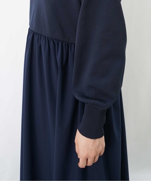 LUCA/LADY LUCK LUCA(ルカ/レディラックルカ)の「LC/LLL ドッキングギャザーワンピース(ワンピース・レディース・ブラック/ネイビー・FREE)」の22枚目の写真