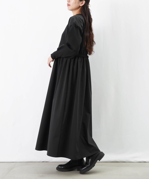 LC/LLL ドッキングギャザーワンピース（ワンピース）｜LUCA/LADY LUCK