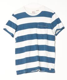 M.Nii（エムニーイ）の「ボーダー柄半袖Tシャツ（Tシャツ/カットソー）」