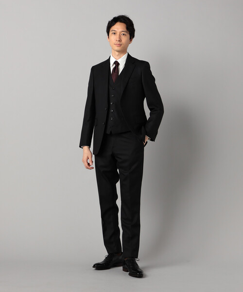 セール】【スリーピース対応】Super120's ウールギャバ ベスト（スーツ