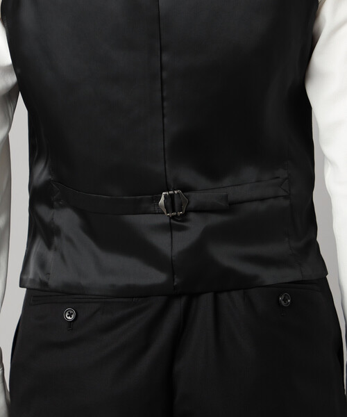 セール】【スリーピース対応】Super120's ウールギャバ ベスト（スーツ