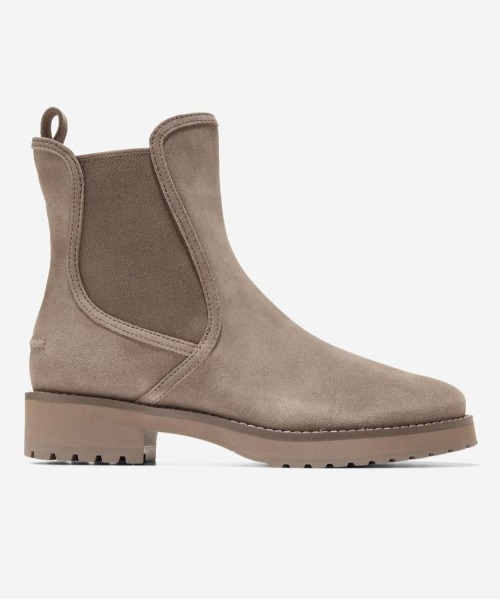 COLE HAAN(コールハーン)の「リンドン ウォータープルーフ チェルシー ブーティー womens(ブーツ・レディース・ベージュ・6/6.5/7/7.5/8/5.5)」の1枚目の写真