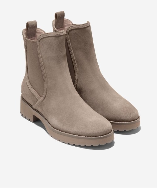 COLE HAAN(コールハーン)の「リンドン ウォータープルーフ チェルシー ブーティー womens(ブーツ・レディース・ベージュ・6/6.5/7/7.5/8/5.5)」の2枚目の写真