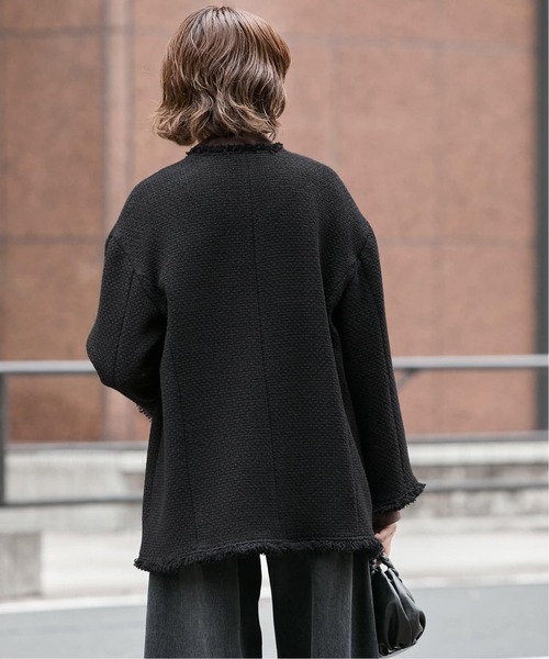 追加2》GIOLICAツイードBIGジャケット（その他アウター）｜journal