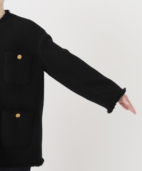 追加2》GIOLICAツイードBIGジャケット（その他アウター）｜journal