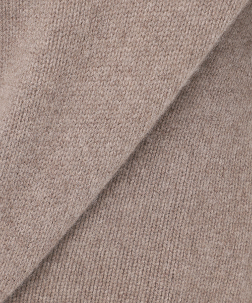 journal standard L'essage（ジャーナルスタンダードレサージュ）の「【R2W/アールツーダブリュー】CECILY CASH LOOSE V NECK KN：ニット（ニット/セーター・レディース・ブラック/ブラウン・1）」の21枚目の写真