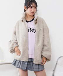 algy | 柔らかボアブルゾン(ブルゾン)