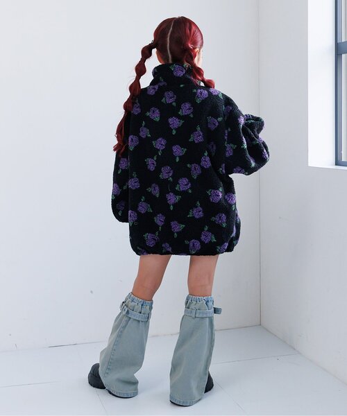 algy(アルジー)の「柔らかボアブルゾン(ブルゾン・キッズ・ベージュ/ブラック/アイボリー・XX-SMALL/X-SMALL/SMALL/MEDIUM)」の18枚目の写真