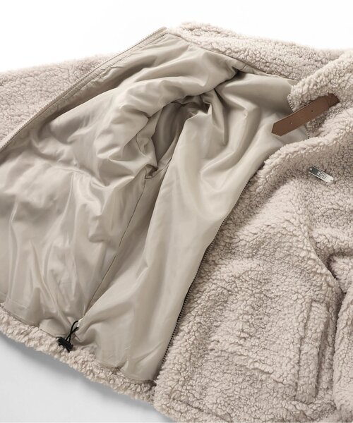 algy(アルジー)の「柔らかボアブルゾン(ブルゾン・キッズ・ベージュ/ブラック/アイボリー・XX-SMALL/X-SMALL/SMALL/MEDIUM)」の14枚目の写真