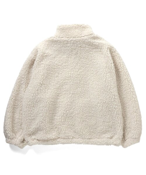 algy(アルジー)の「柔らかボアブルゾン(ブルゾン・キッズ・ベージュ/ブラック/アイボリー・XX-SMALL/X-SMALL/SMALL/MEDIUM)」の7枚目の写真